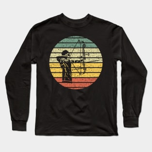 Vintage Bowyer Silhouette Long Sleeve T-Shirt